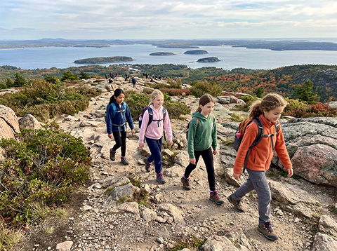 Cadillac Mountain trail
